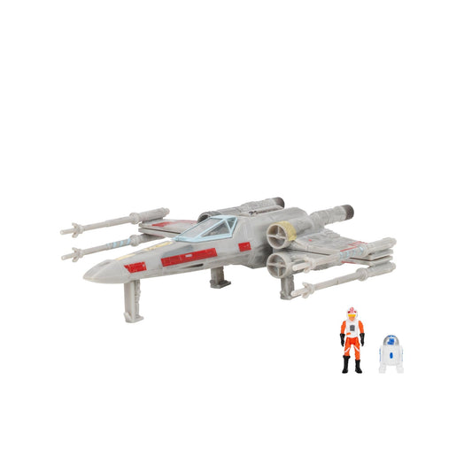Jazwares Star Wars Micro Galaxy Luke X-Wing Armada cockpit opens for imaginative battles
