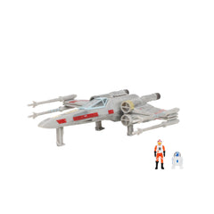 Jazwares Star Wars Micro Galaxy Luke X-Wing Armada cockpit opens for imaginative battles