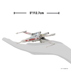 Jazwares Luke Skywalker micro figure poses for mission-style adventures