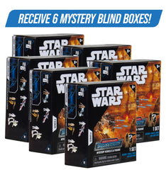 Jazwares Star Wars Micro Galaxy Scout STAP Battle Droid set for collector display and imaginative battles.