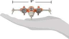 Jazwares Star Wars Micro Galaxy T-70 X-wing retractable landing gear for realistic landings