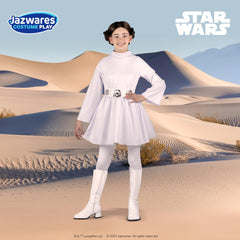 Jazwares Leia costume suitable for birthdays and themed events.
