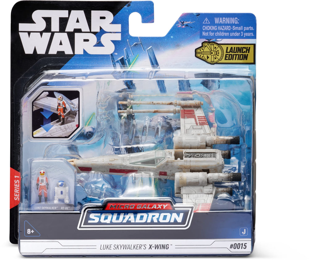 Jazwares Star Wars X-Wing side view highlights detailed wings for display