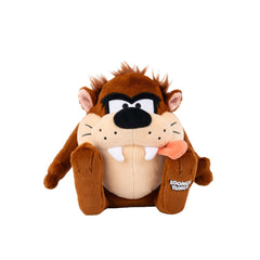 Jazwares Taz plush front view with ultra-soft cuddle texture.