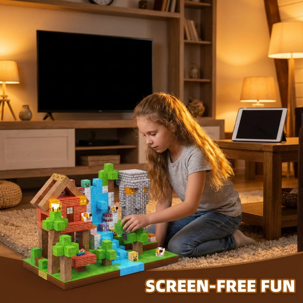 JBD stem learning: develop spatial thinking with 3D pixel art