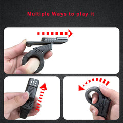 JC JIUCHUANG fidget gun metal magnetic click demonstrates tactile feedback