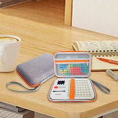 Compact dimensions 7.8 x 5.1 x 1.9 inches fit bags.