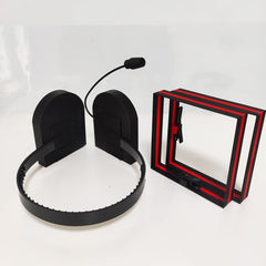 JCvCX non-functional headset prop emphasizes visual impact