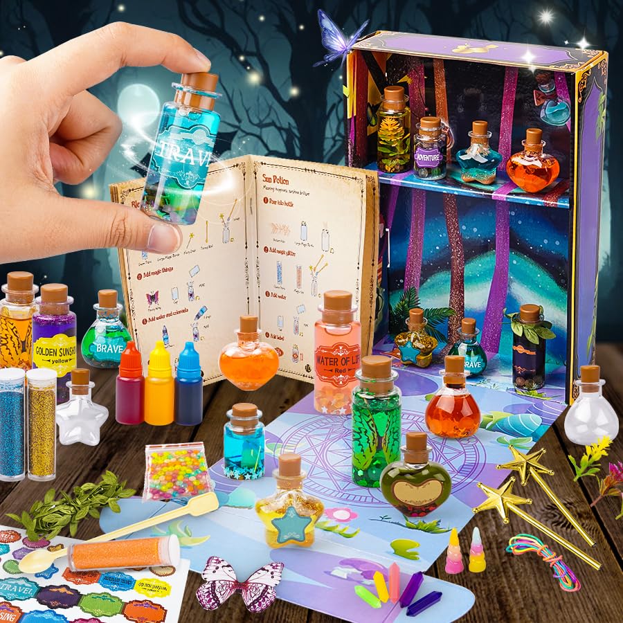 JEEKALO stickers, labels, and pendant personalize each potion