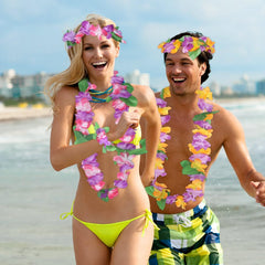 JEKANEL Hawaiian lei collection displayed for elegant tropical decor