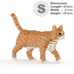 JEKCA Cat 03S-M01B close-up of interlocking pieces in vibrant plastic