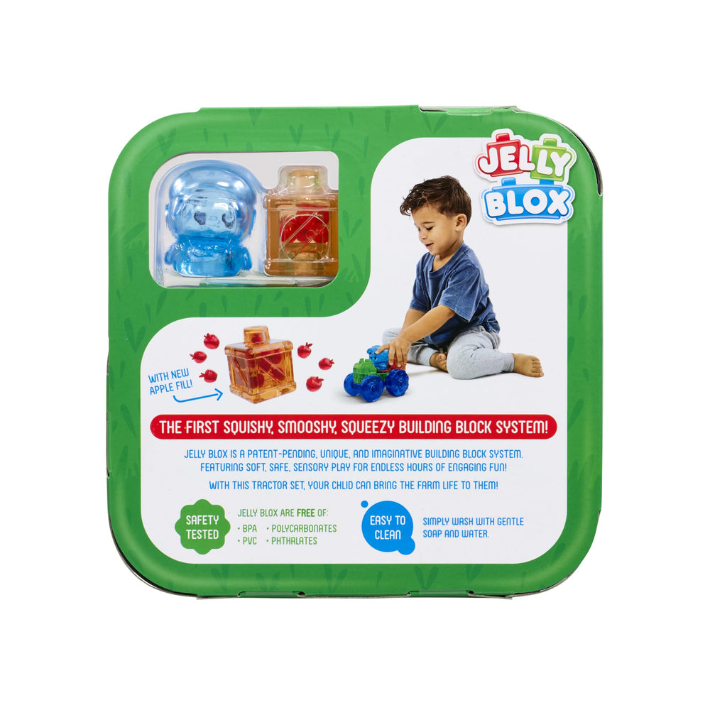 Jelly Blox apple blox image showcases juicy sensory blocks.