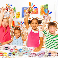 JellyArch clear gift bags for presenting finished crafts