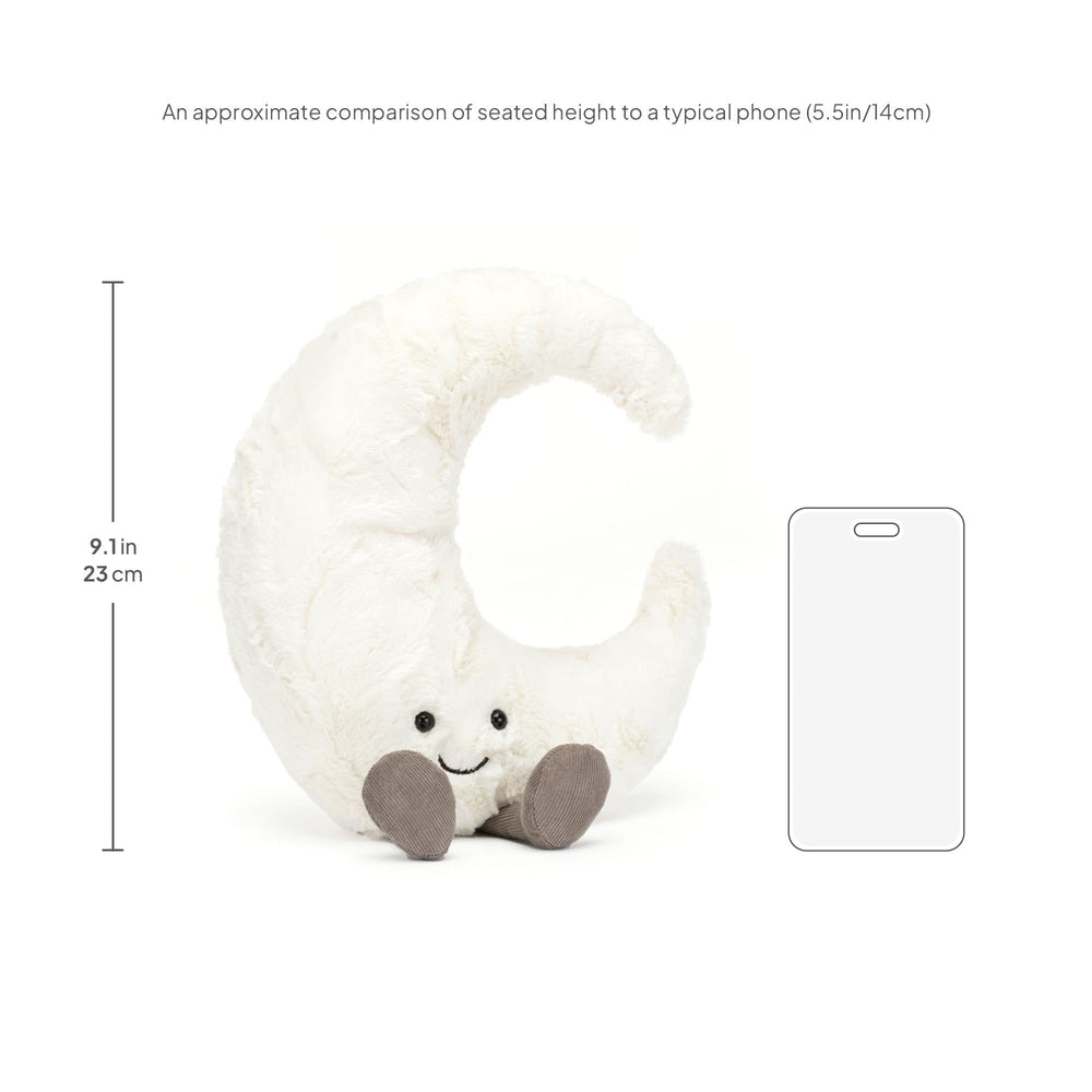 Gift-ready Amuseables Moon suitable for birthdays or baby showers