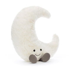 Jellycat Amuseables Moon plush, huge 15.5-inch, soft body for cuddles and bedtime comfort.
