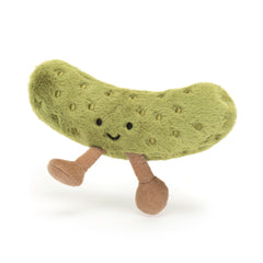 Jellycat Amuseables Pickle uses premium fabric for lasting softness