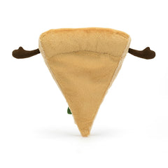 Jellycat Amuseables Slice of Pizza mozzarella details, soft feel ideal for cuddles and gifts