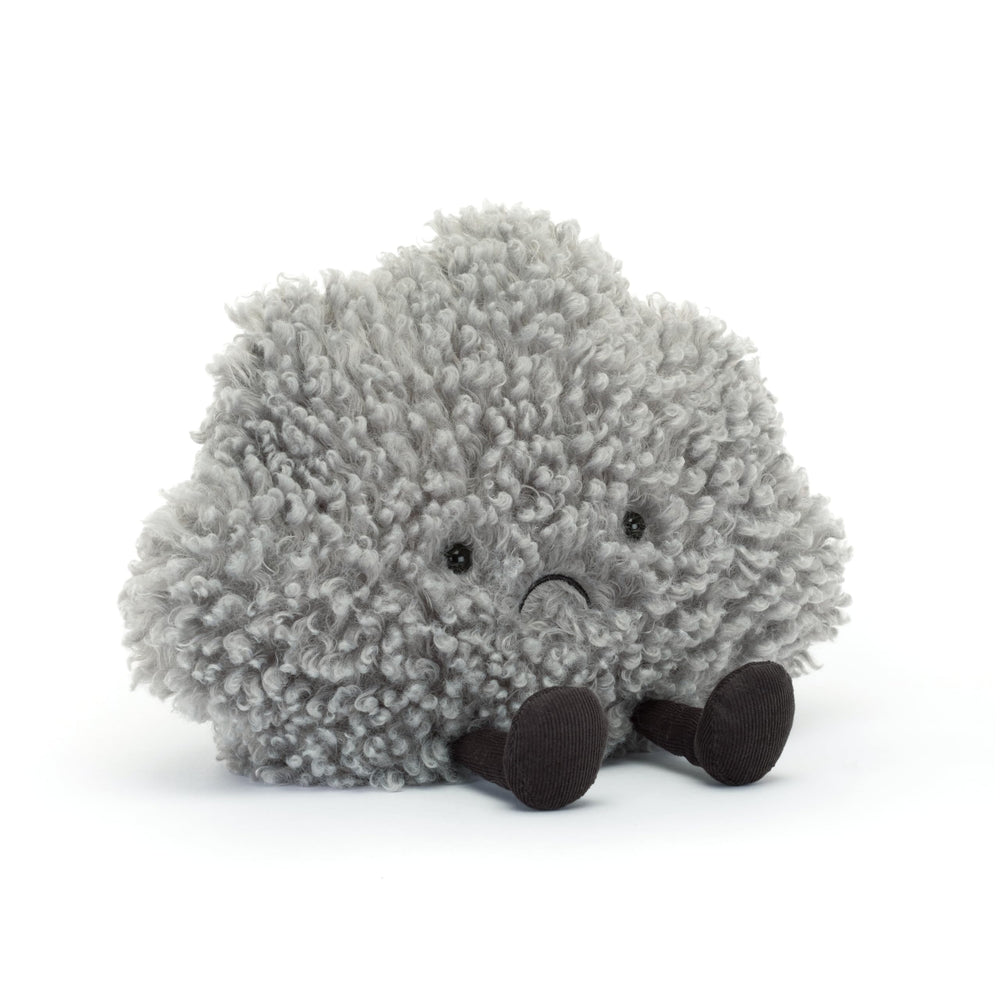 Jellycat Amuseables Storm Cloud plush with soft fleece for cozy hugs