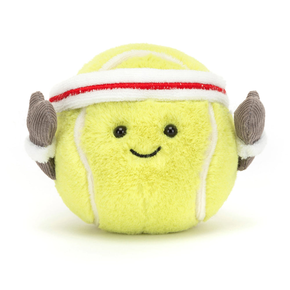 Jellycat Amuseables Wristbands included for sporty styling and gift appeal.