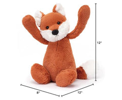 Jellycat Bashful Fox Cub versatile companion for kids and adults