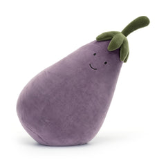 Jellycat gift-ready Aubergine plush with attractive packaging.
