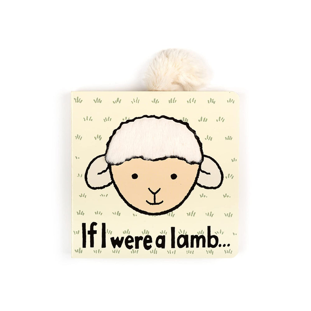 Jellycat If I Were a Lamb cover texture invites tactile exploration for little hands