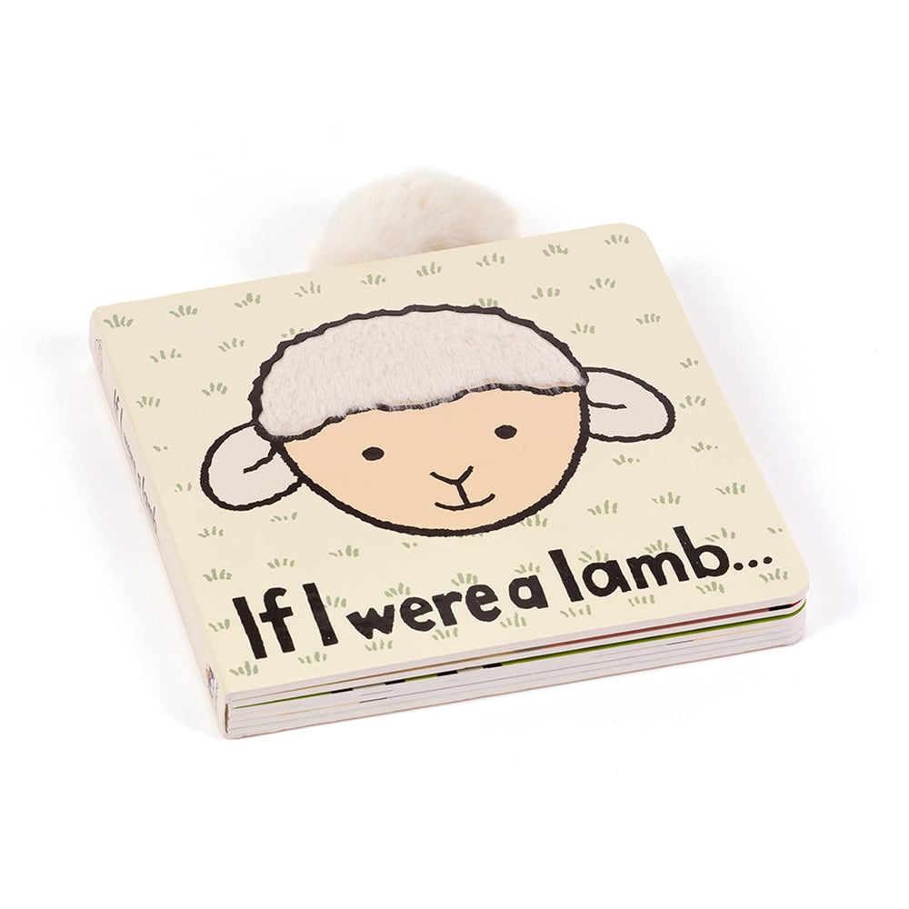 Jellycat If I Were a Lamb fluffy tail texture adds gentle, engaging touch
