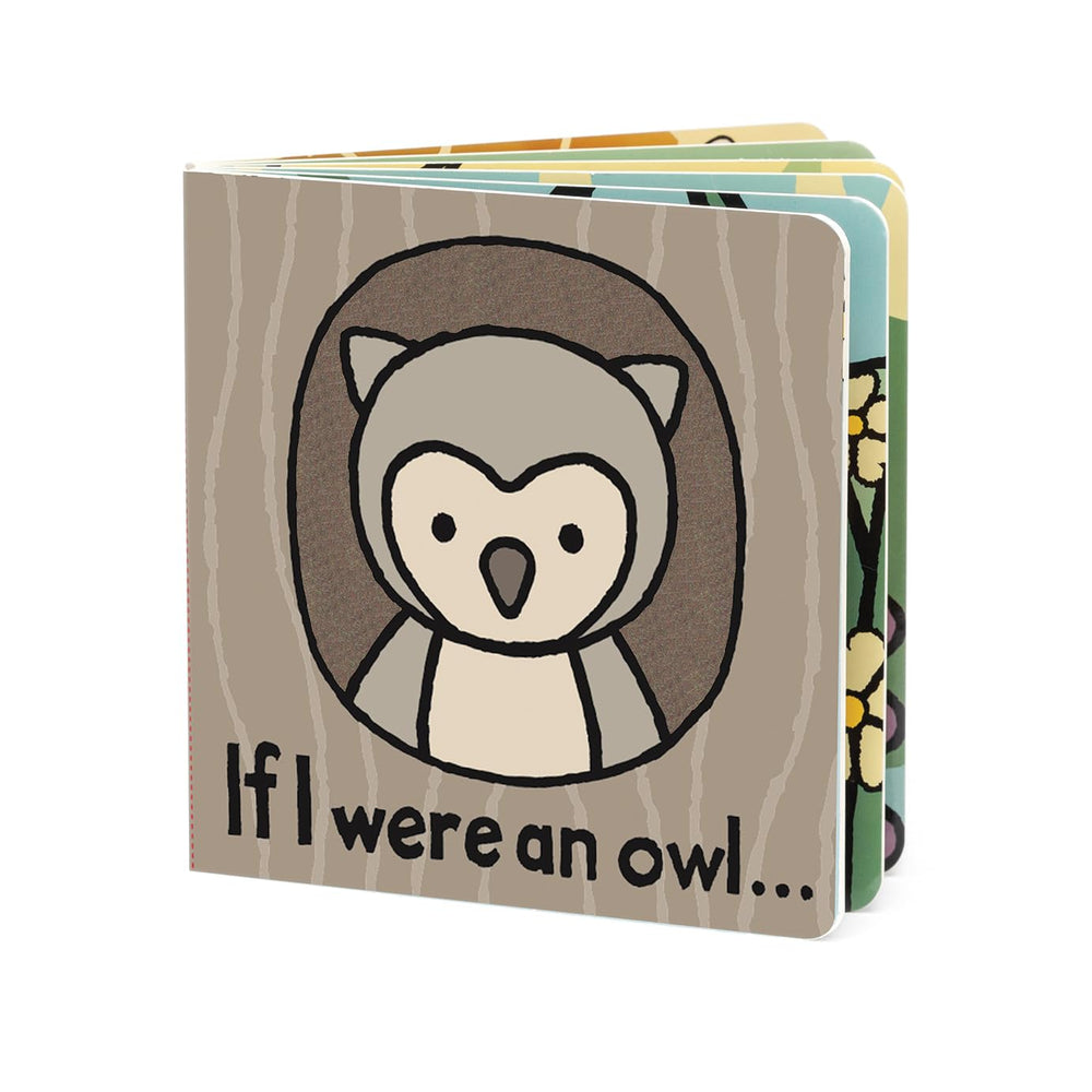 Close-up of textured pages from If I Were an Owl to stimulate tactile exploration for toddlers.