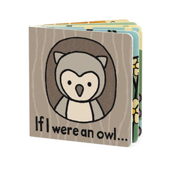 Close-up of textured pages from If I Were an Owl to stimulate tactile exploration for toddlers.