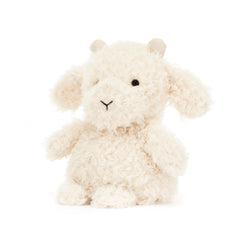 Jellycat Little Goat with fold ears invites gentle cuddle sessions.