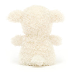 Jellycat Little Lamb ears and tail highlight endearing design.