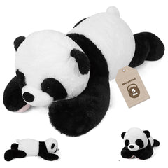 JellyMallow panda weighted plush pillow for cozy hugs and gentle pressure