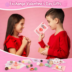 JELMOK unique party favors cards pair stones with notes.