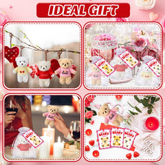 Jenaai bulk set of 24 teddy bears, ideal for gifts.