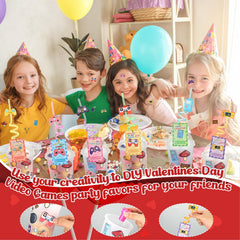 Jenaai cable ties and stamps for easy assembly and colorful designs.