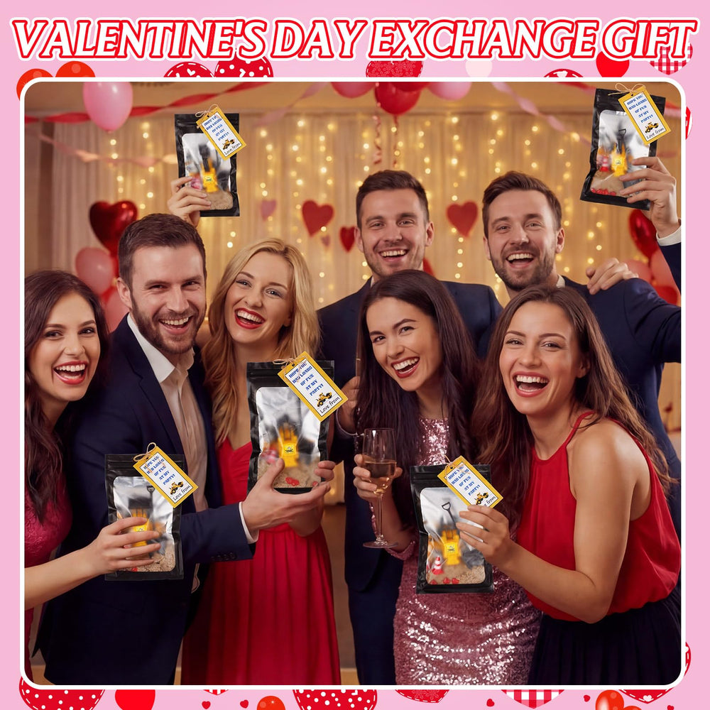 Jenaai construction Valentine cards paired with vehicles for greetings.