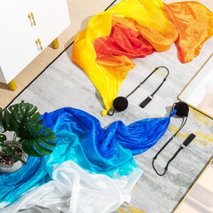Jenaai portable dance prop bundle is lightweight for outdoor shows.