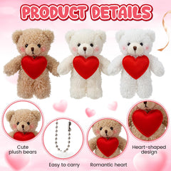 Soft plush with PP cotton filling feels warm and huggable.