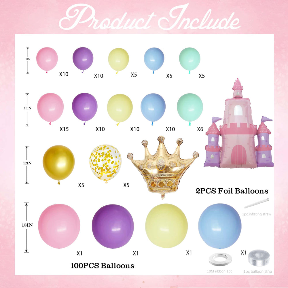 Jenlion gold crown foil balloon adds regal touch to party decor.