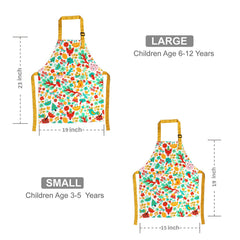 Jennice House size small apron suited for ages 3–5