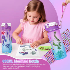 Jenria Mermaid Gift Set mermaid gem stickers, fun decorations for notebooks and gear.