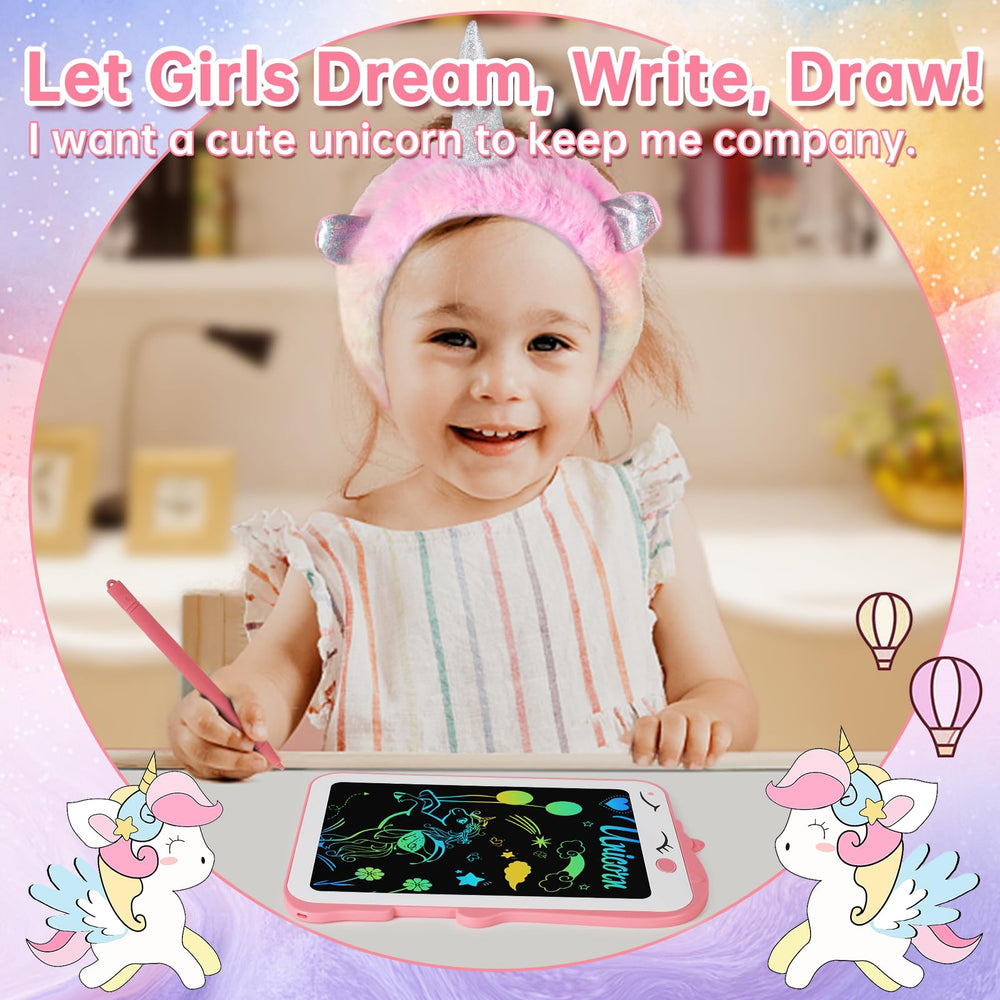 Jenria unicorn diary with lock and keychain for private notes