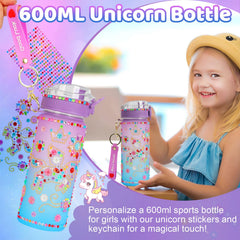 Jenria unicorn plush headband as a fun dress-up accessory for little girls.