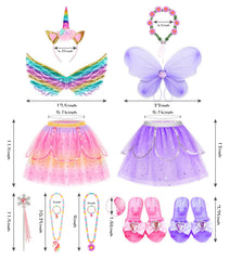 Jeowoqao flower crown and headband complete a fairy-tale costume