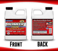 Jergrim Blinker Fluid bottle proudly USA-made novelty gift.