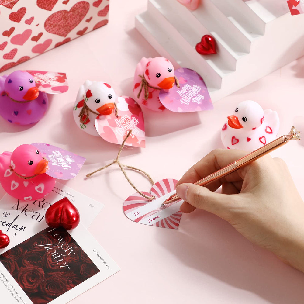 Jerify ducks with reusable tag cards, great for gifting moments.