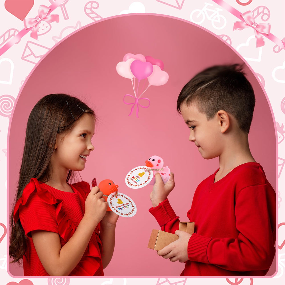 Jerify valentines ducks feature six styles for variety