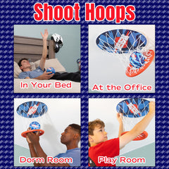 Two Jesser foam balls enable safe indoor shooting and family fun.