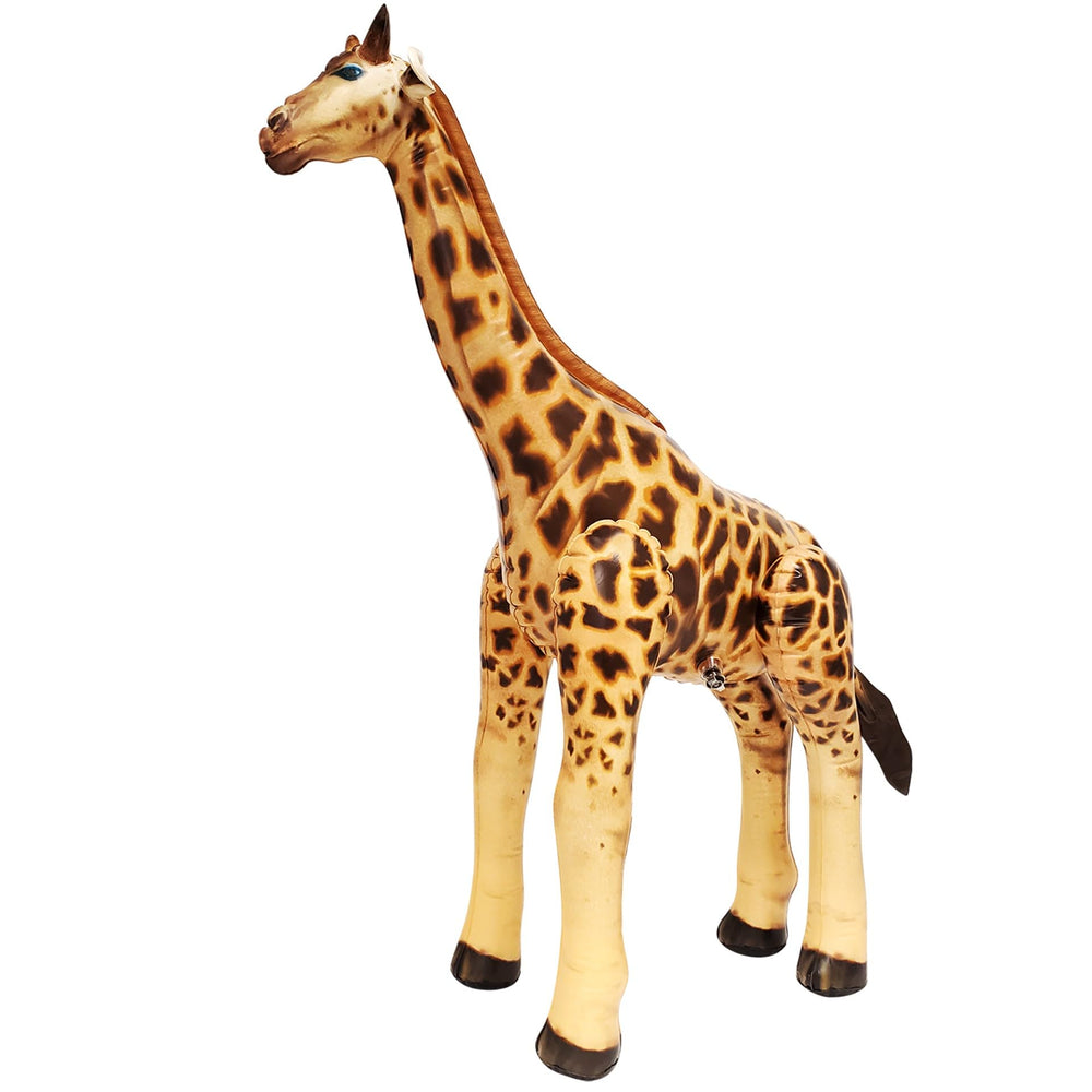 Jet Creations 36in inflatable giraffe for dynamic pool party decor.