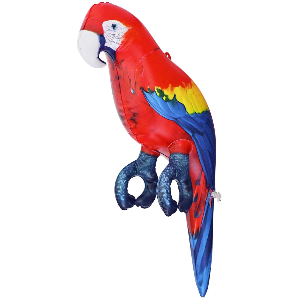 Jet Creations Scarlet Macaw Parrot body showcases vibrant color for tropical decor
